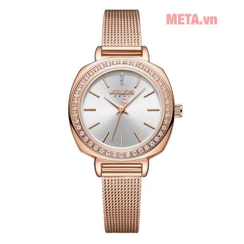 Đồng hồ nữ Julius JA-1213 dây thép