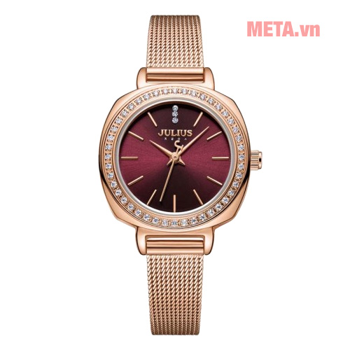 Đồng hồ nữ Julius JA-1213 dây thép