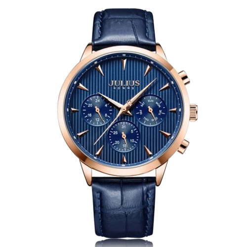 Đồng hồ nam Julius JAH-107 dây da