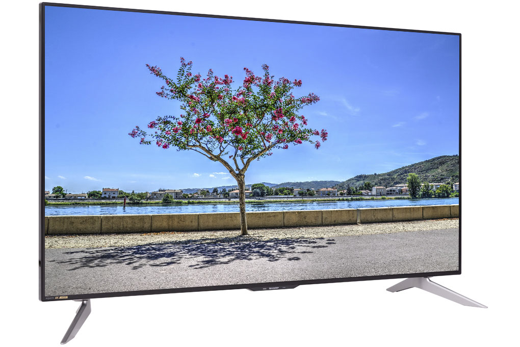 Tivi Sharp 4K LC-60UA6500X có kích thước màn hình 60 inch 