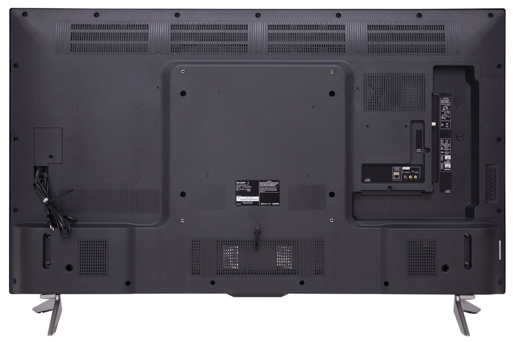 Cấu tạo phía sau tivi Sharp 4K LC-60UA6500X 