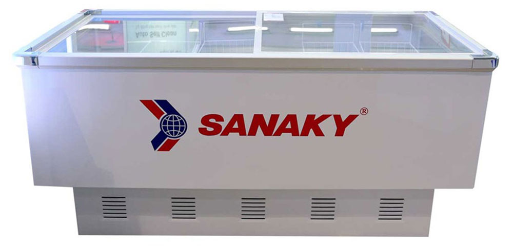 Tủ đông cánh lùa Sanaky VH-999K có thiết kế vỏ ngoài chắc chắn