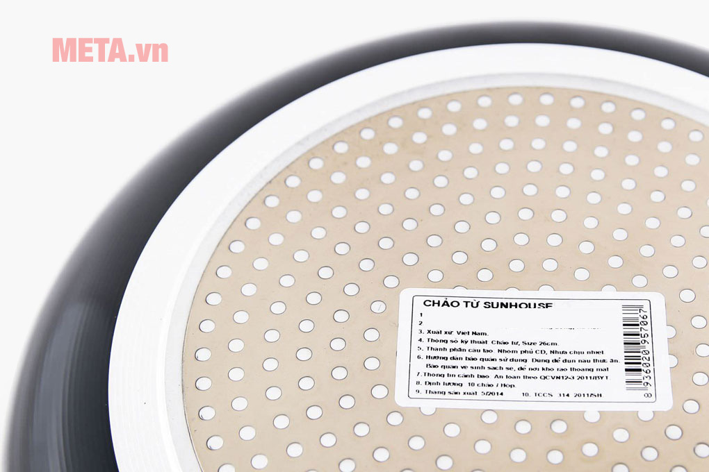 Chảo từ Sunhouse Magnetic Pan SHM26 (26cm)