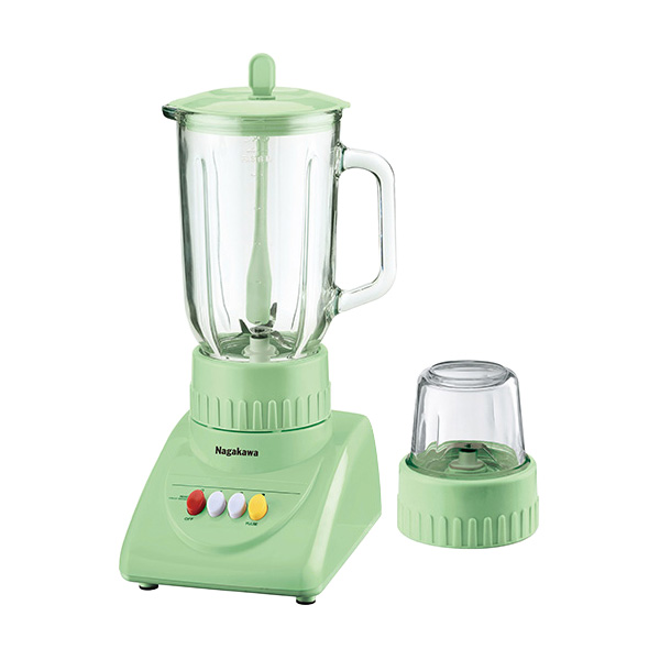 Máy xay sinh tố 2 cối thủy tinh Nagakawa NAG0806 (300W)