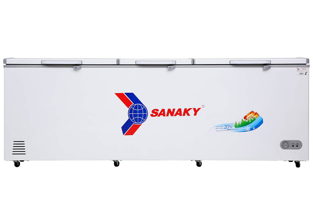 Tủ đông 1 ngăn 3 cánh mở Sanaky VH 1199HY - 900 lít