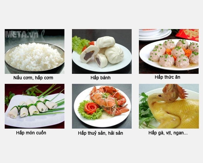 Tủ nấu cơm công nghiệp 6 khay dùng gas