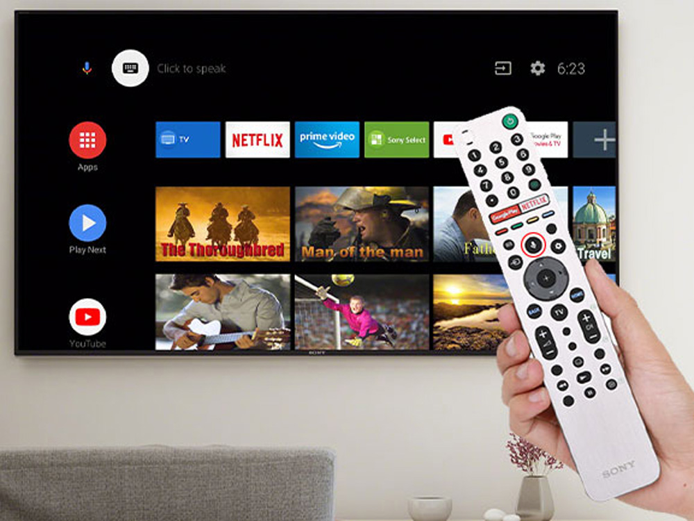 Remote điều khiển bằng giọng nói
