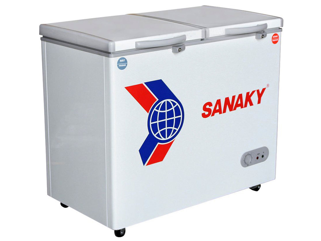 Tủ đông 2 ngăn 2 cánh mở Sanaky VH 255W2