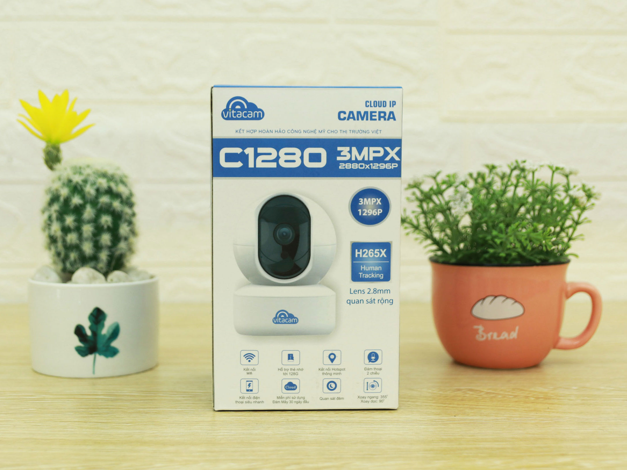 camera Wifi Vitacam C1280
