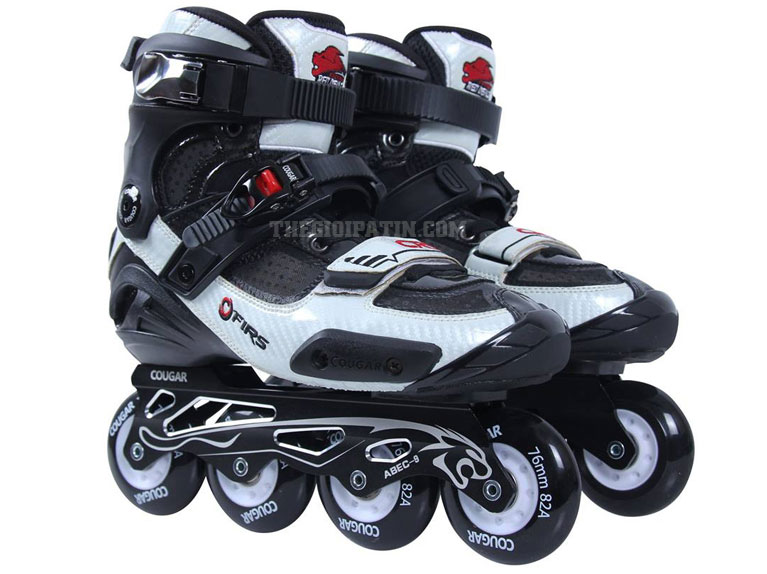 Giày patin Cougar CR9 đen trắng