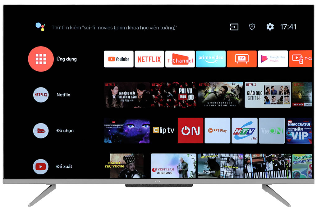 Android Tivi TCL 43 inch 43P715 