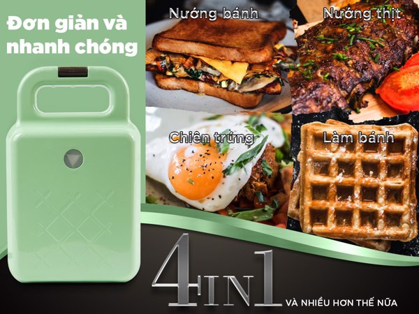Làm được nhiều món ăn khác nhau