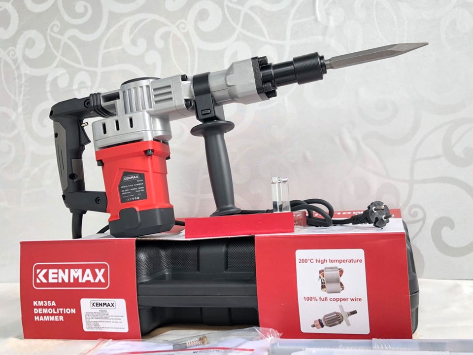 Máy đục bê tông Kenmax KM035