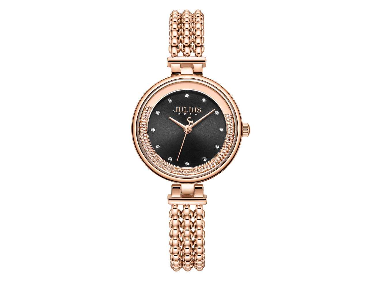 Đồng hồ nữ Julius JA-1285 dây thép