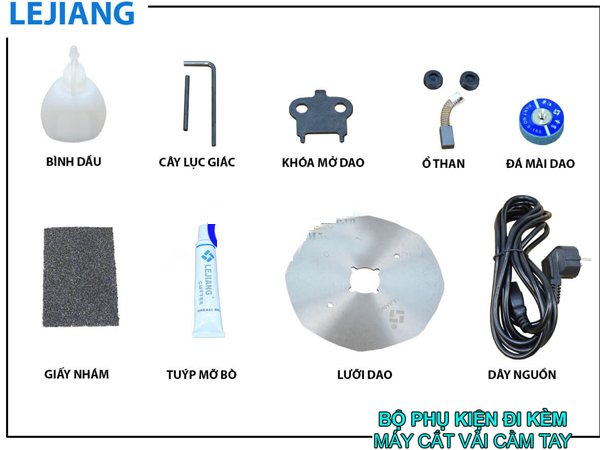 Phụ kiện của máy cắt vải Lejiang