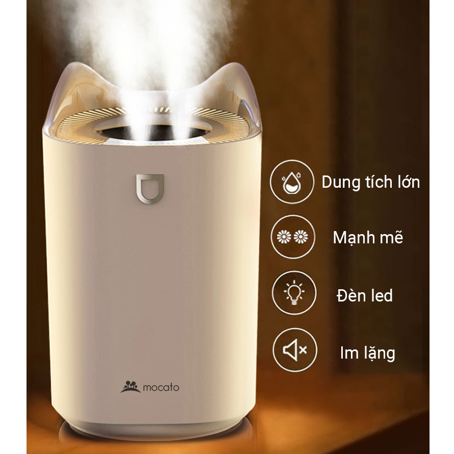 Máy phun sương tạo ẩm Mocato Air M501 đa chức năng