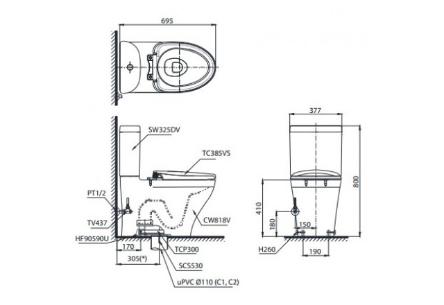 Toto CS818DT2