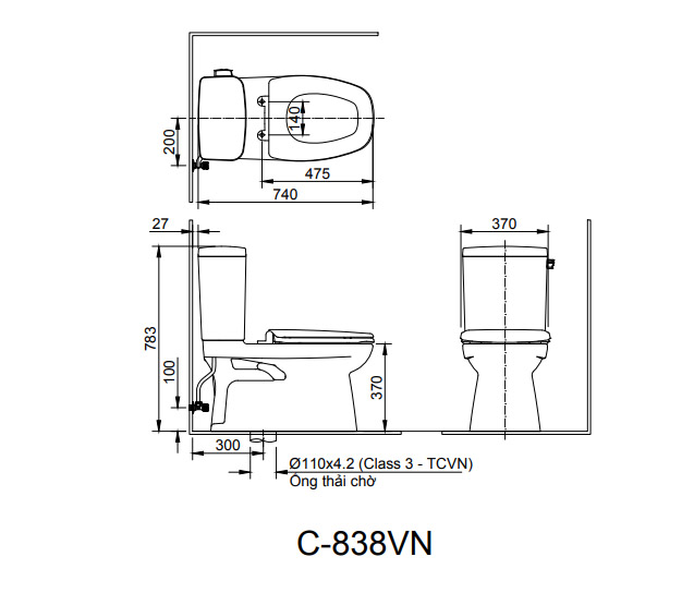 Bồn cầu Inax