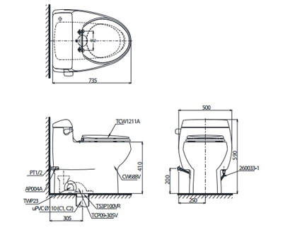 Toto MS688E4