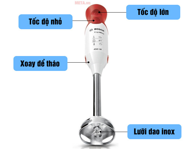 Máy xay cầm tay Bosch MSM64110