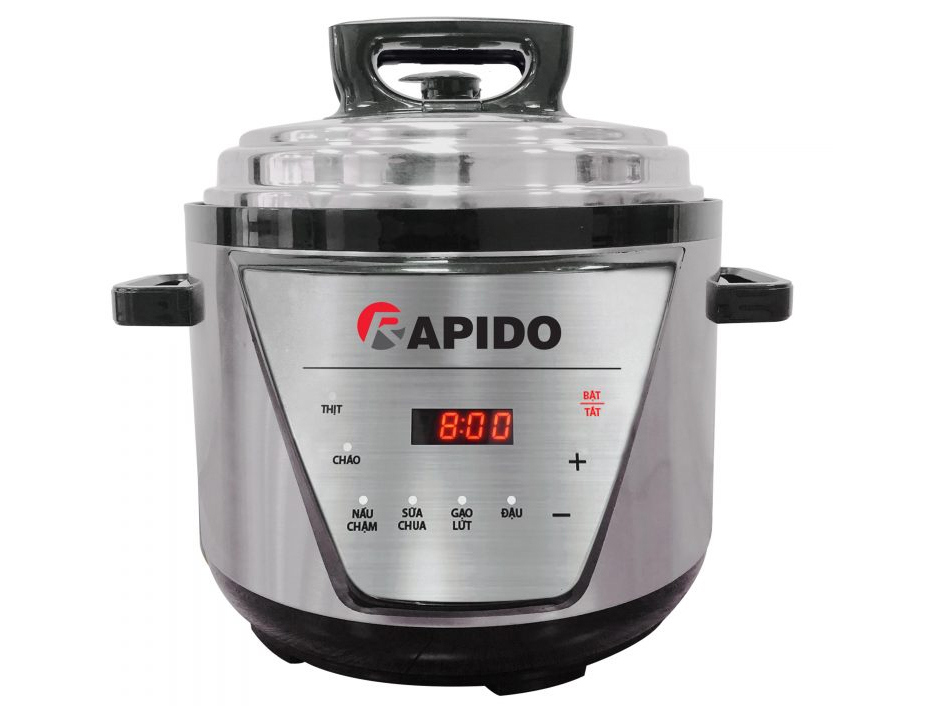 Nồi áp suất điện đa năng Rapido RPC900-D - 5 lít