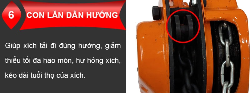 Con lăn giúp định hướng tốt hơn