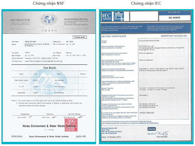 Máy lọc nước Nano Yakyo TP-815Y