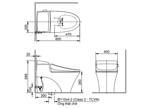 Bồn cầu Inax  