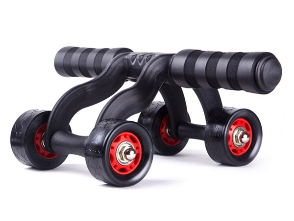 Con lăn tập cơ bụng 4 bánh Ab Roller and Push Up Bar