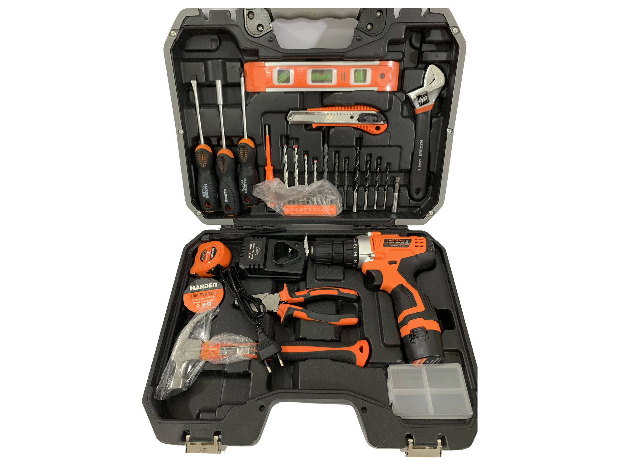 Bộ máy khoan pin 36 chi tiết Harden 510836