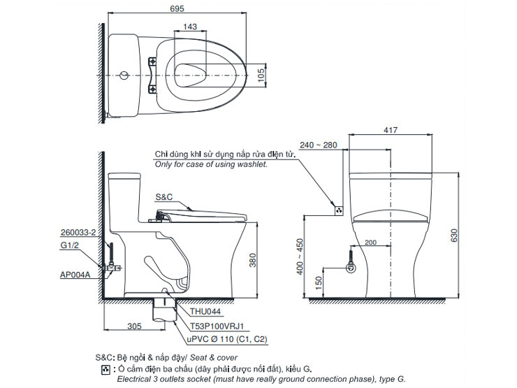 Toto MS855DT8