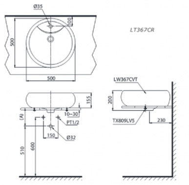 Toto LT367CR