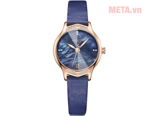 Đồng hồ nữ Hàn Quốc Julius JA-1155 dây da