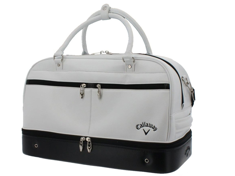 Thiết kế sang trọng của túi Boston Callaway Exia DL White 20 JM