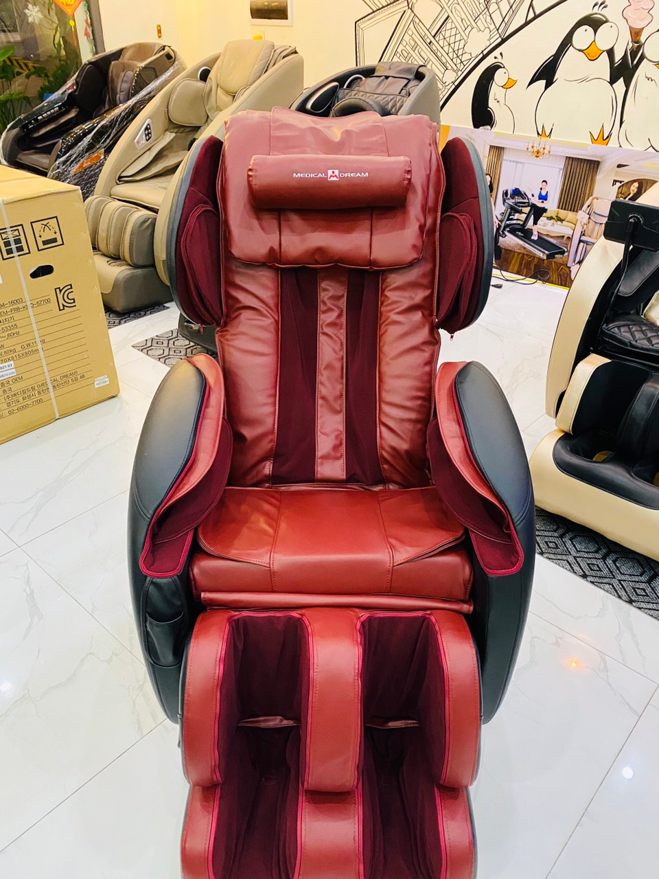 Hình ảnh thực tế ghế massage toàn thân