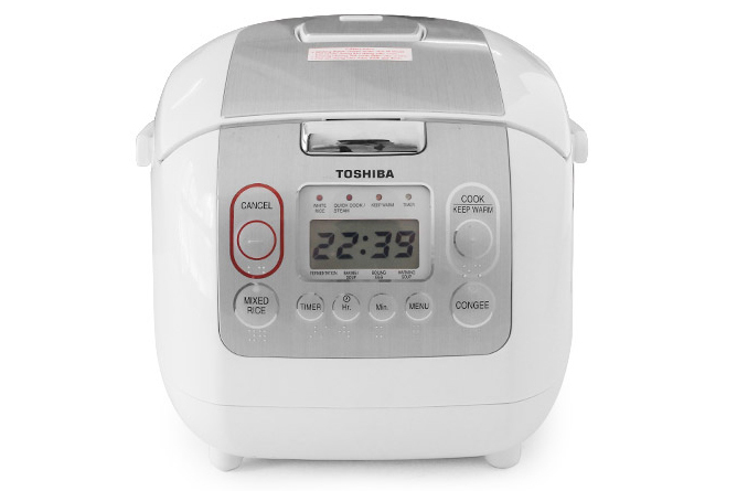 Nồi cơm điện tử Toshiba RC-10NMFVN(WT) - 1 lít