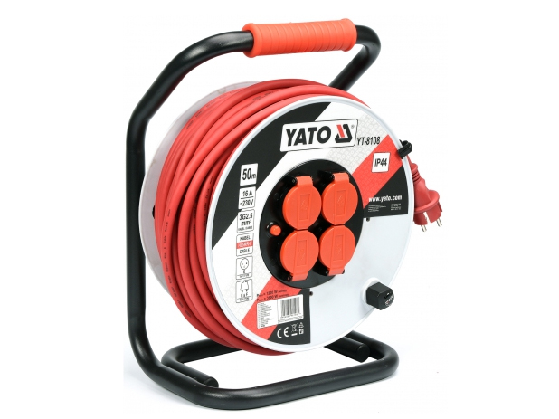 Cuộn dây điện rulo 50m Yato YT-8108