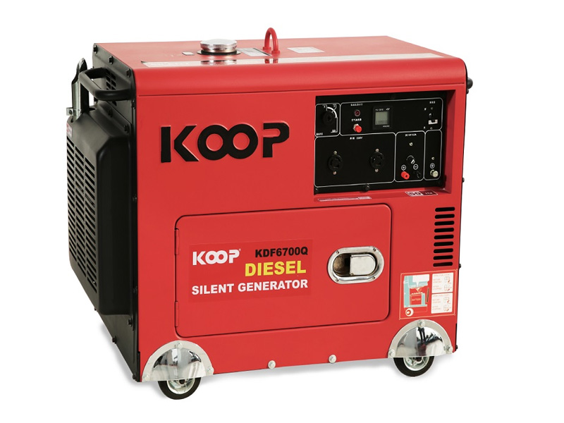 Máy phát điện chạy dầu 5Kw Koop KDF6700Q