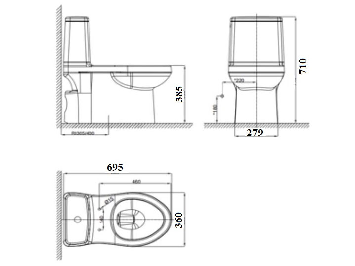 Bồn cầu American Standard  