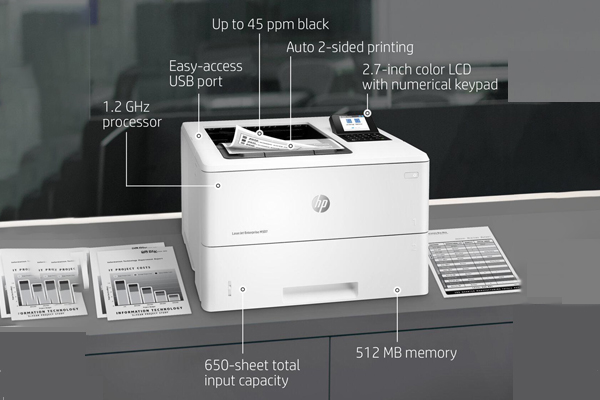 Thông số máy in HP LaserJet Enterprise M507DN