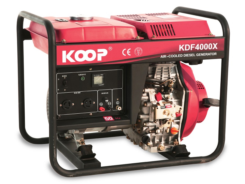 Máy phát điện chạy dầu 3KW Koop KDF4000X