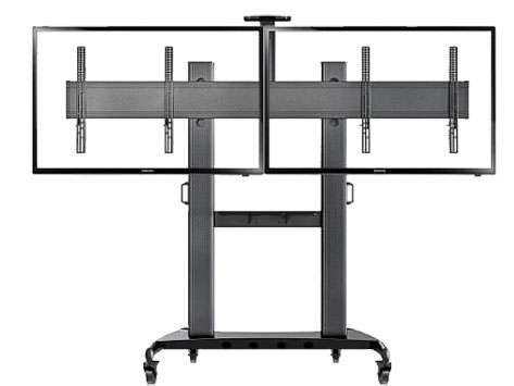 Hình ảnh giá treo tivi di động 2 màn hình North Bayou AVT1800-65-2A (40inch-65inch)