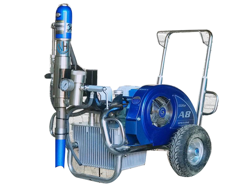 Máy phun bột thủy lực A8