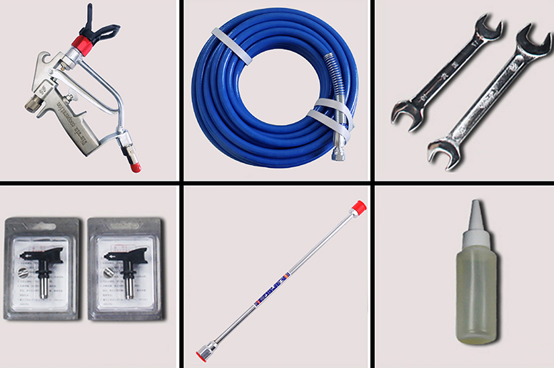 Máy phun bột thủy lực 
