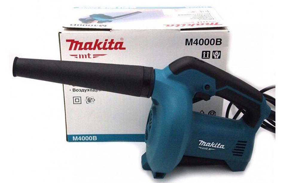 Máy thổi bụi Makita M4000B sở hữu thiết kế đẹp mắt, mạnh mẽ 