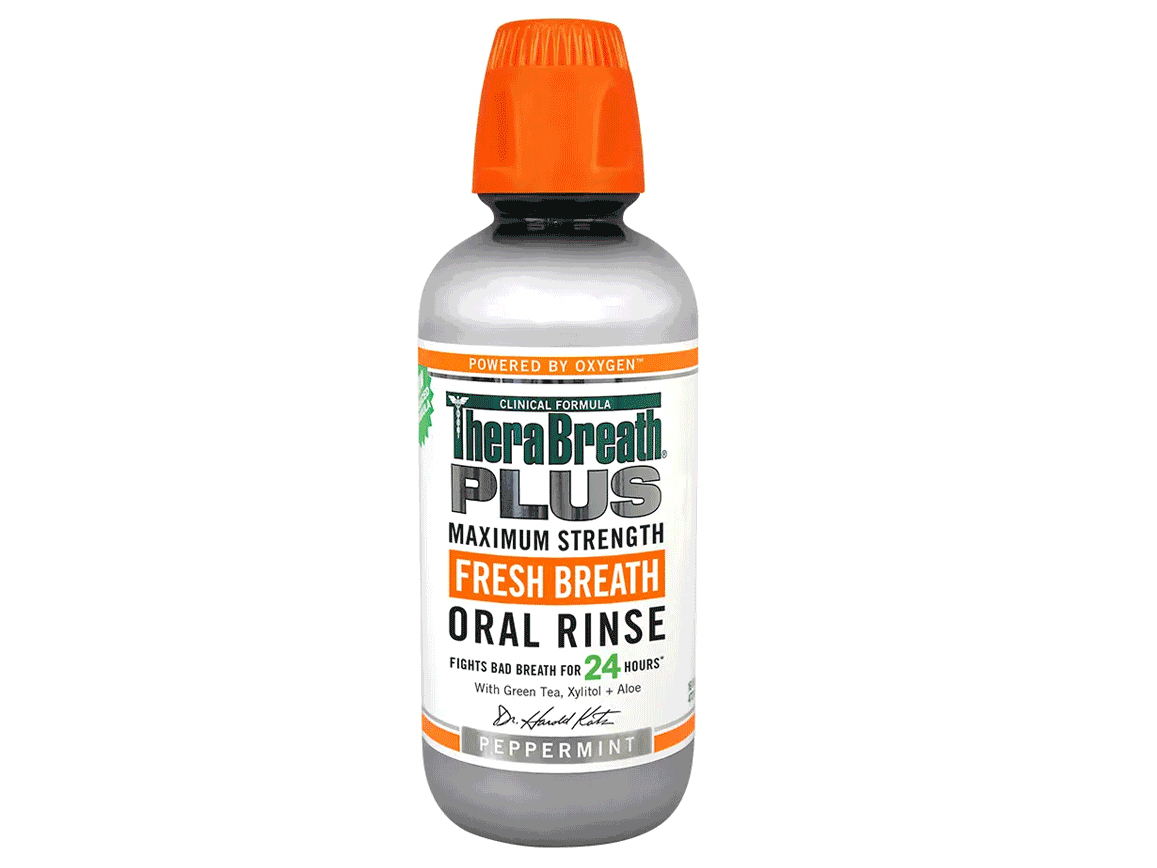 Nước súc miệng Therabreath Plus Oral Rinse - 473 ml/chai