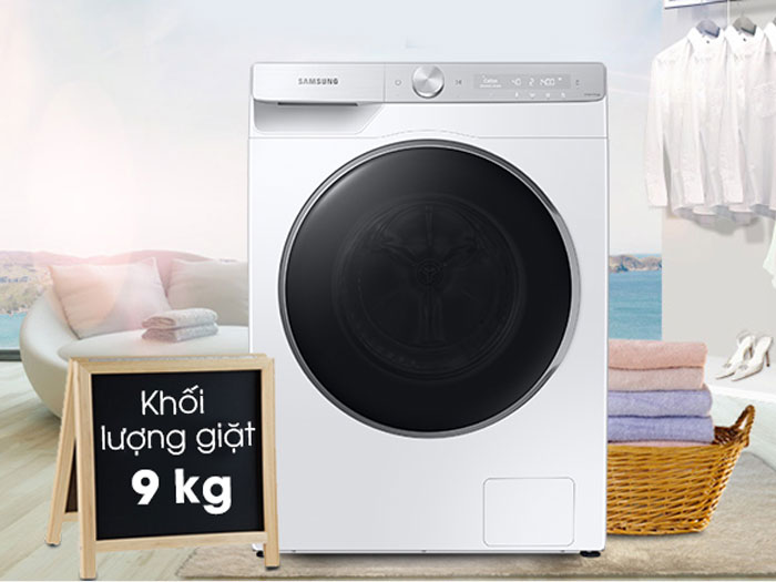 Máy giặt lồng ngang Inveter 9kg