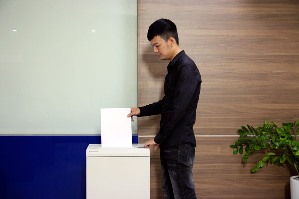 Máy hủy giấy