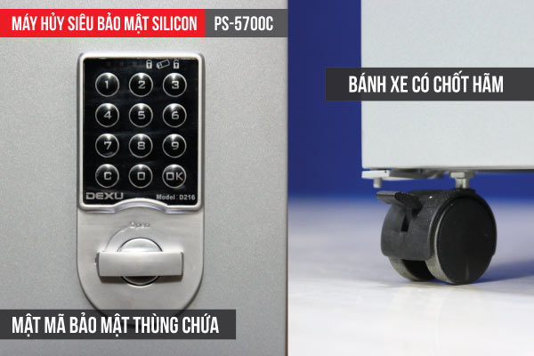 Máy hủy tài liệu Silicon 