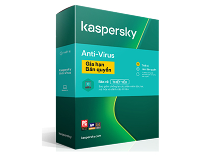 Kaspersky Anti-Virus phiên bản renew 